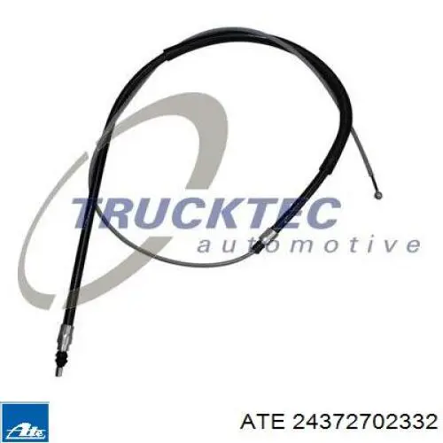 Cable de freno de mano trasero derecho/izquierdo Febi 170921