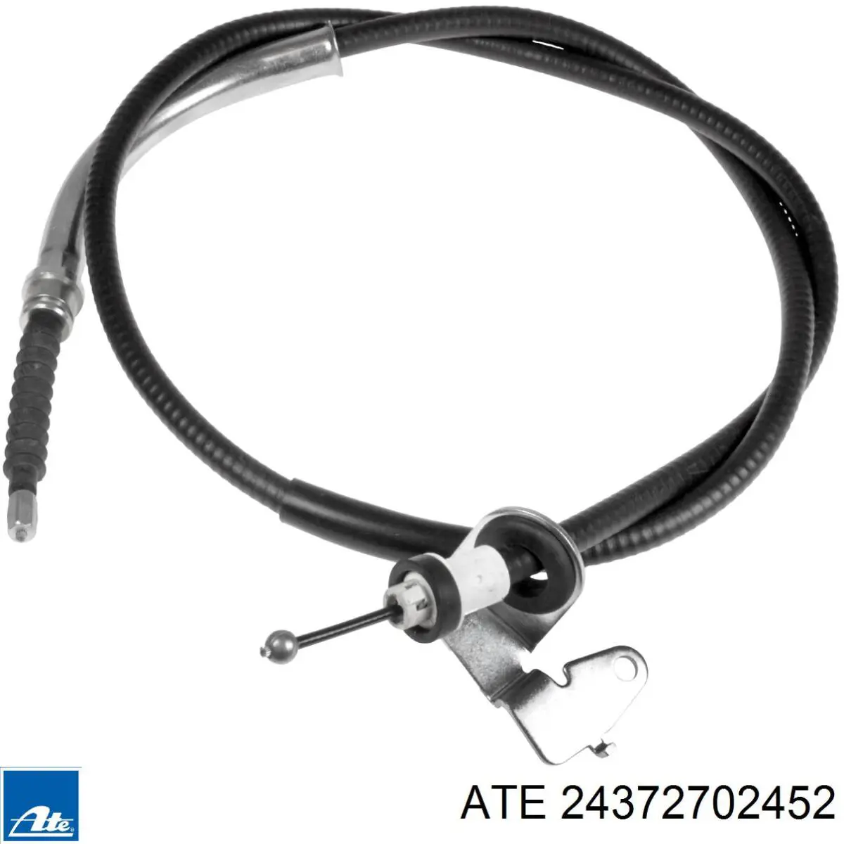 24.3727-0245.2 ATE cable de freno de mano trasero izquierdo