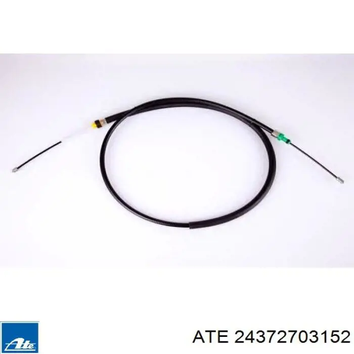 24372703152 ATE cable de freno de mano trasero derecho