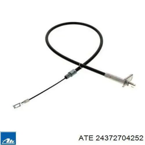 24.3727-0425.2 ATE cable de freno de mano trasero derecho