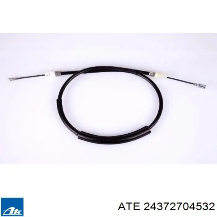 24.3727-0453.2 ATE cable de freno de mano trasero izquierdo