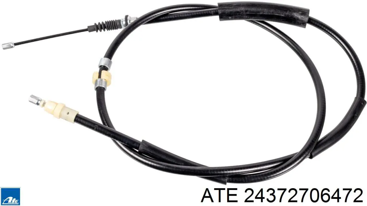 24.3727-0647.2 ATE cable de freno de mano trasero derecho/izquierdo