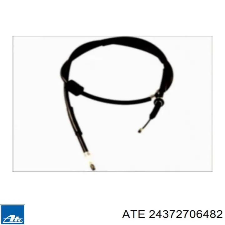 Cable de freno de mano trasero derecho/izquierdo 1220591 Ford