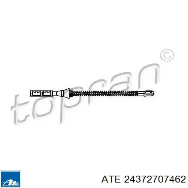 Cable de freno de mano trasero derecho/izquierdo 404008 Beca Cables