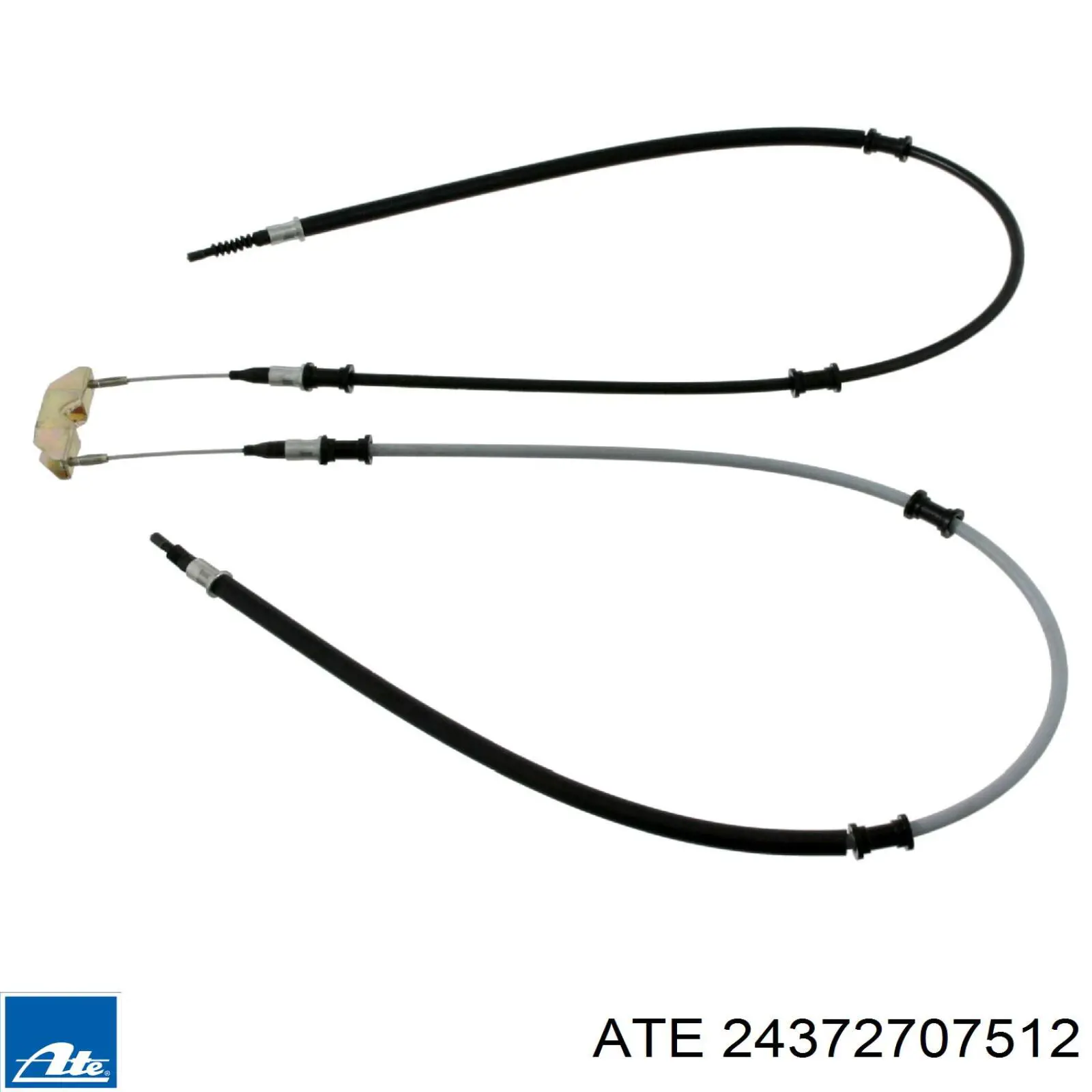 Cable de freno de mano trasero derecho/izquierdo 403025 Beca Cables