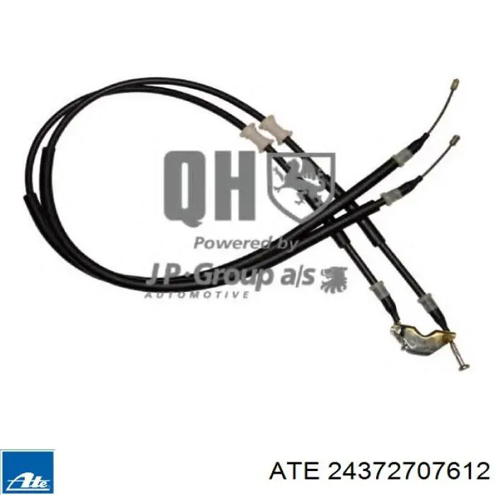 Cable de freno de mano trasero derecho/izquierdo 401036 Beca Cables