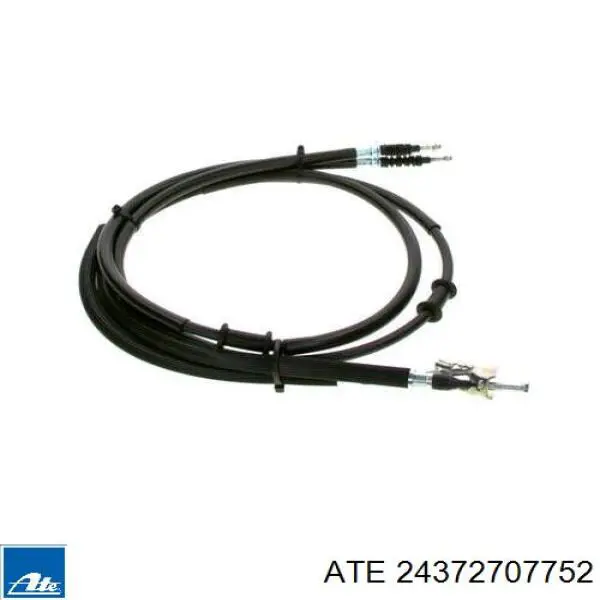 24372707752 ATE cable de freno de mano trasero derecho/izquierdo