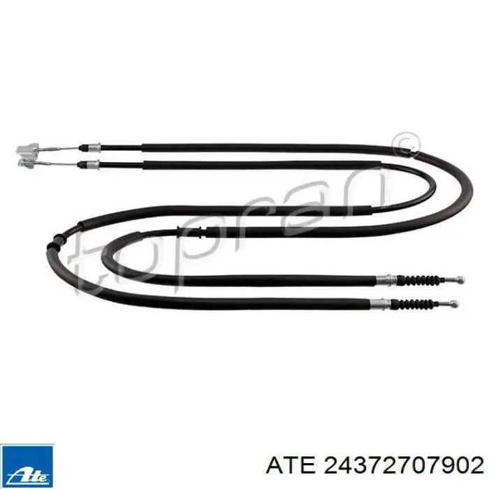 Cable de freno de mano trasero derecho/izquierdo 2001594 Beca Cables