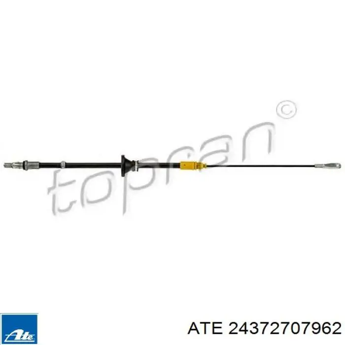 Cable de freno de estacionamiento delantero 24372707962 ATE