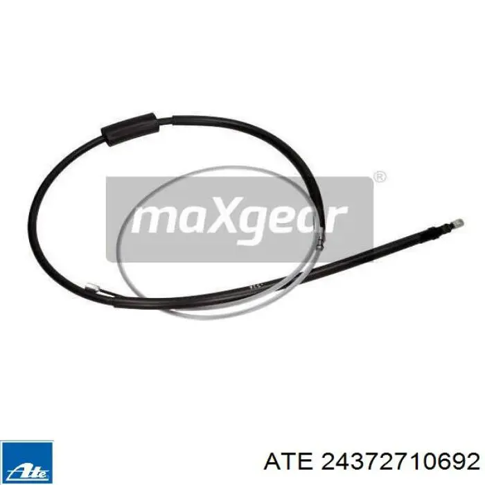 Cable de freno de mano trasero derecho/izquierdo 2001075 Beca Cables