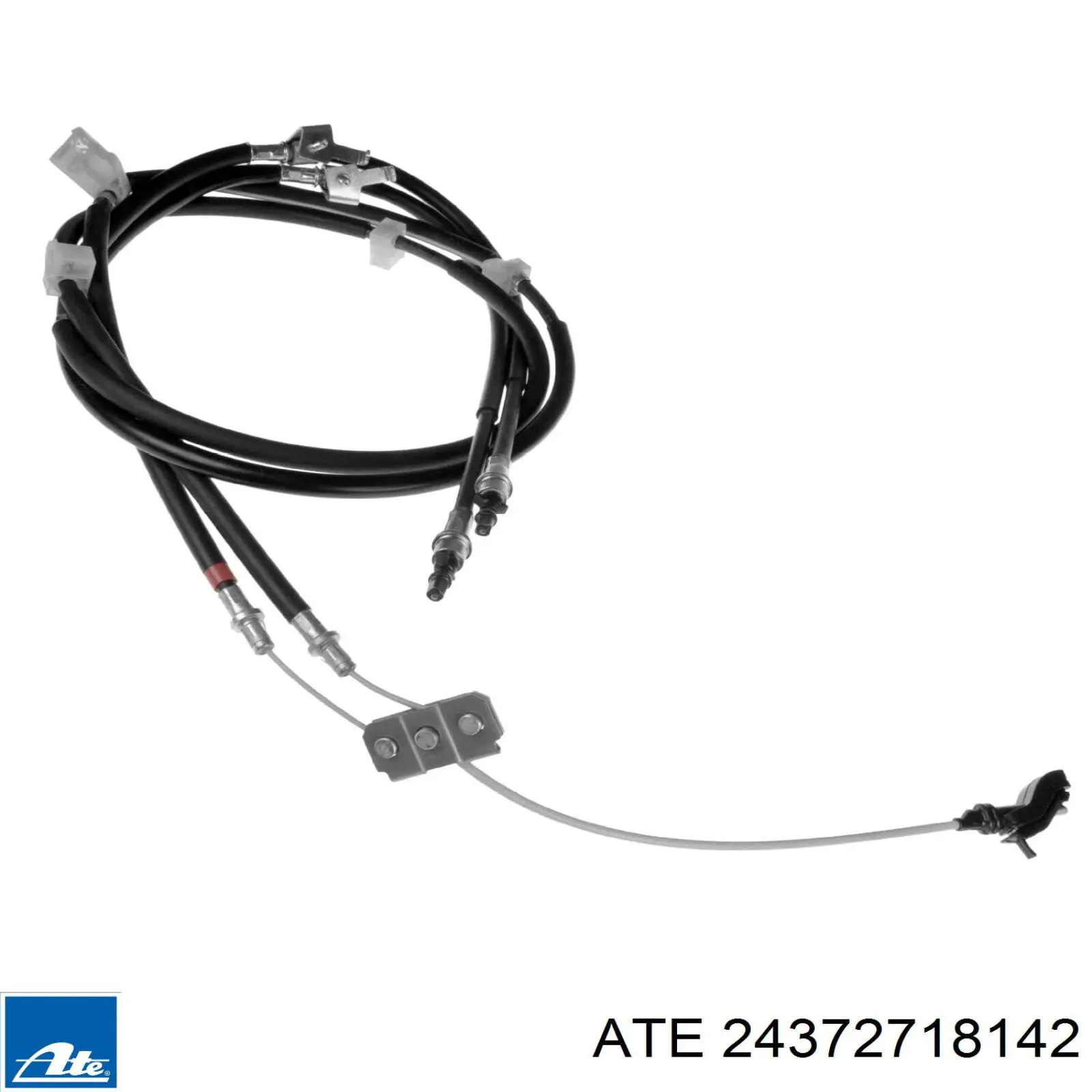 24.3727-1814.2 ATE cable de freno de mano trasero derecho