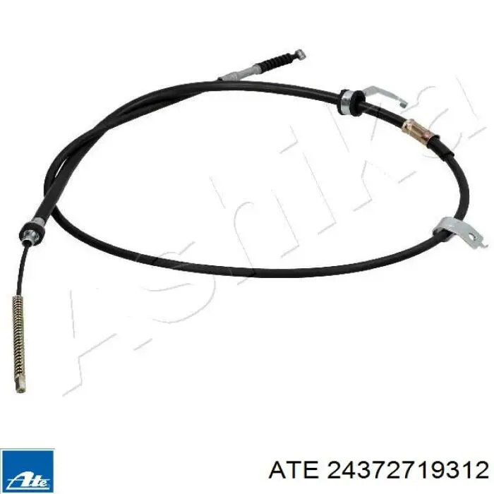 24.3727-1931.2 ATE cable de freno de mano trasero derecho