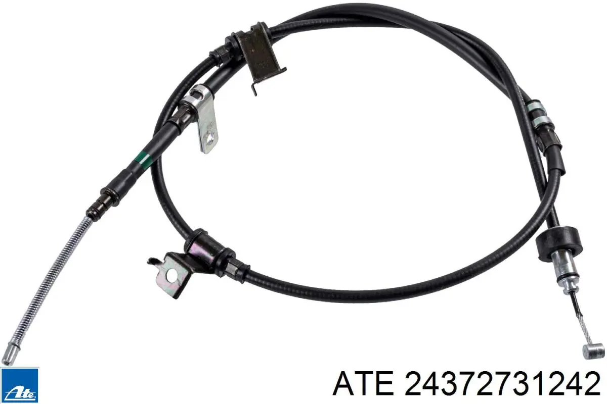 24.3727-3124.2 ATE cable de freno de mano trasero izquierdo