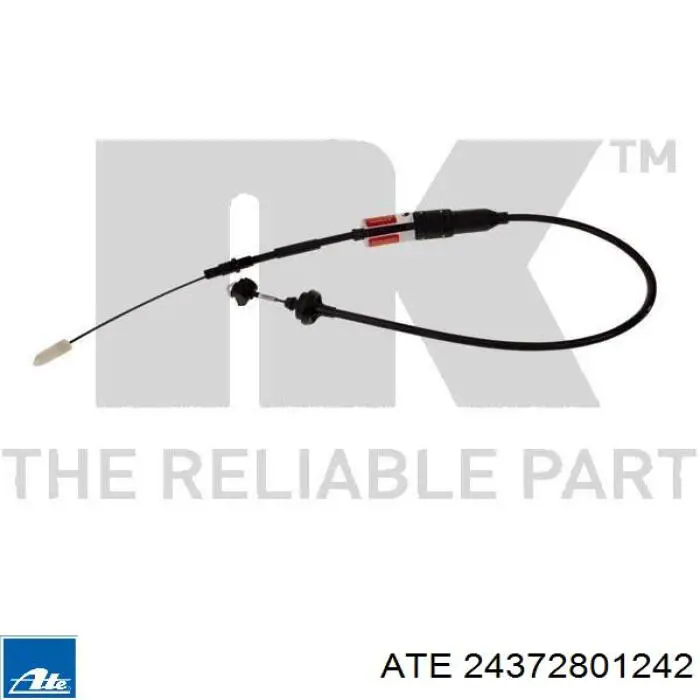 Cable embrague Metalcaucho 83629