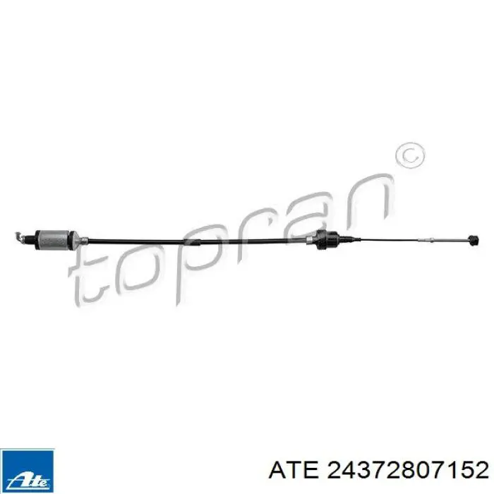 Cable de embrague 403009 Beca Cables