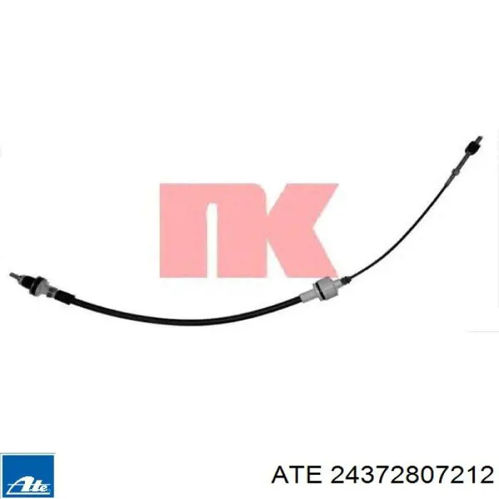 489011 Cautex Cable de accionamiento del embrague