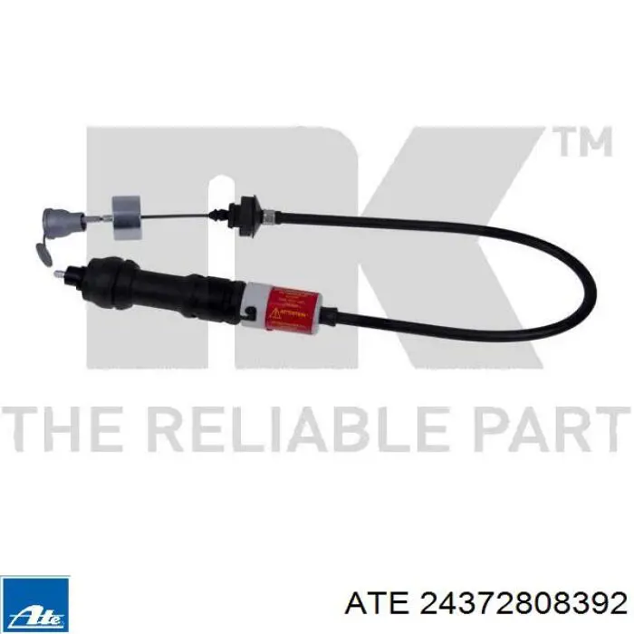 24.3728-0839.2 ATE cable de embrague