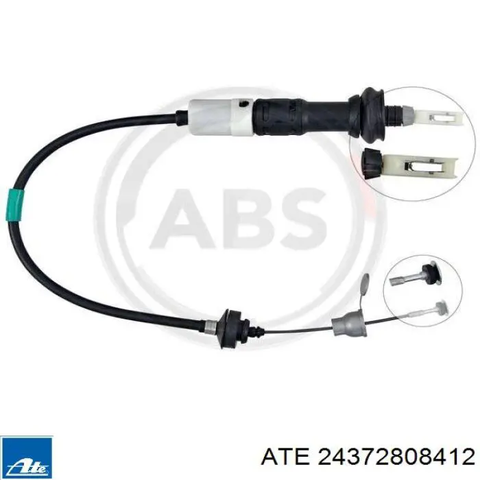 Cable de embrague 2150X4 Peugeot/Citroen