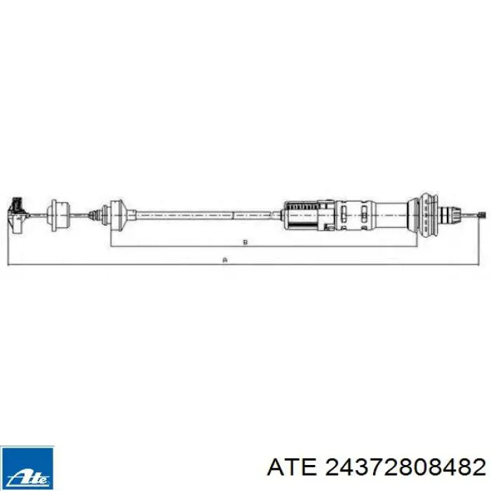 Cable de embrague SPJ 910613 precio, desde 19,70 EUR