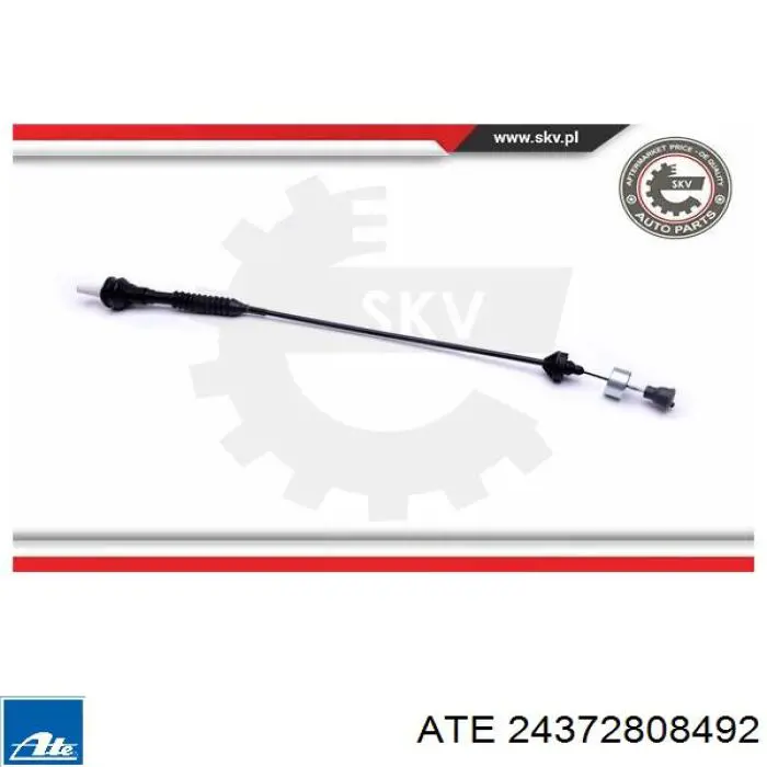 9686559480 Peugeot/Citroen Cable de accionamiento del embrague