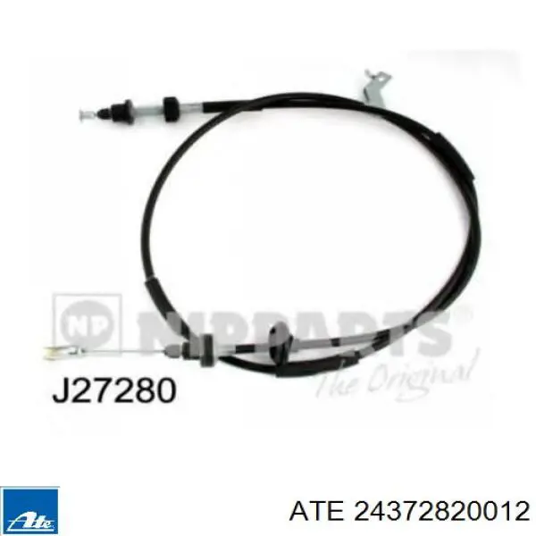 Cable de embrague 762641 Cautex