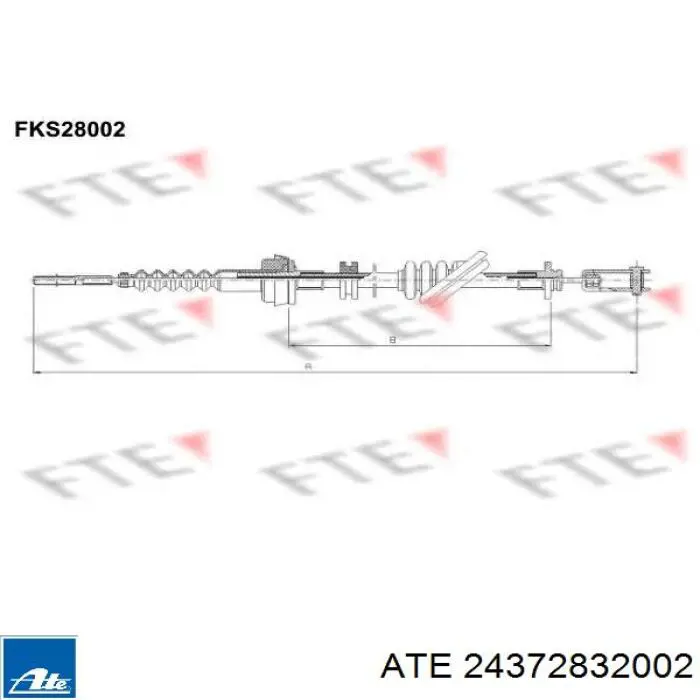 Comprar 24372832002 ATE Cable de embrague
