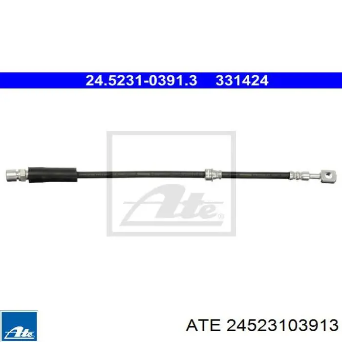 24.5231-0391.3 ATE latiguillo de freno delantero