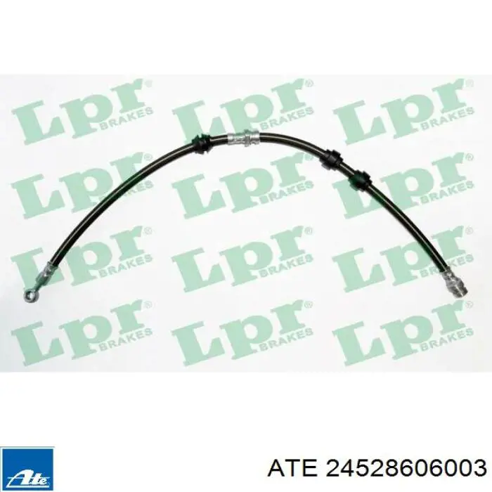 24.5286-0600.3 ATE tubo flexible de frenos delantero izquierdo