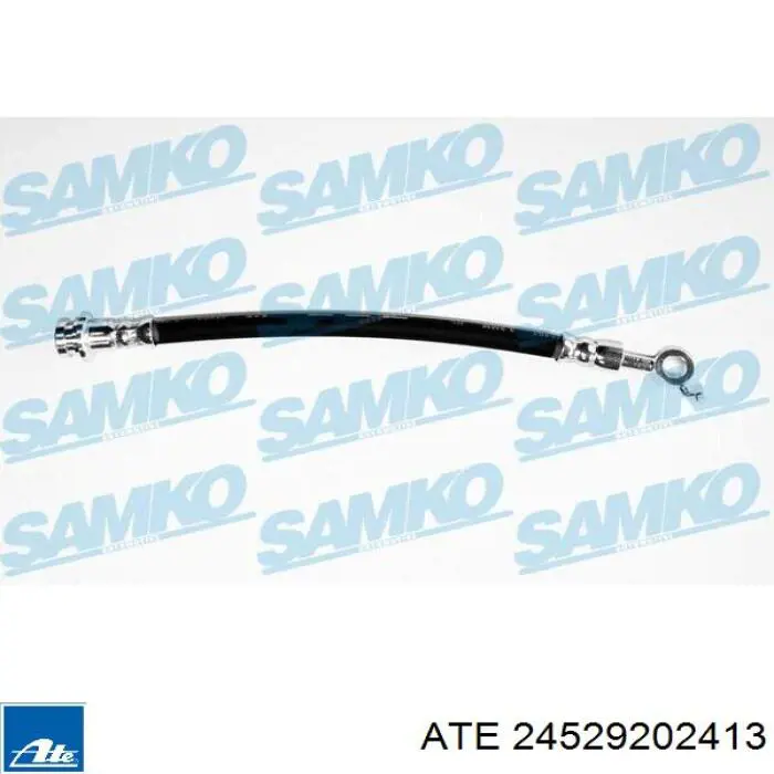 24.5292-0241.3 ATE tubo flexible de frenos trasero derecho