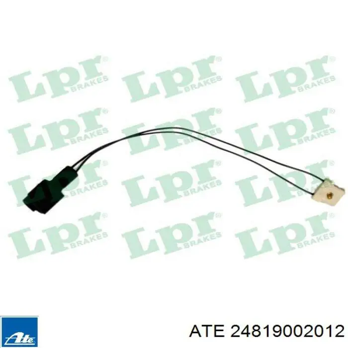 620201 ATE Sensor de desgaste de las pastillas de freno delanteras