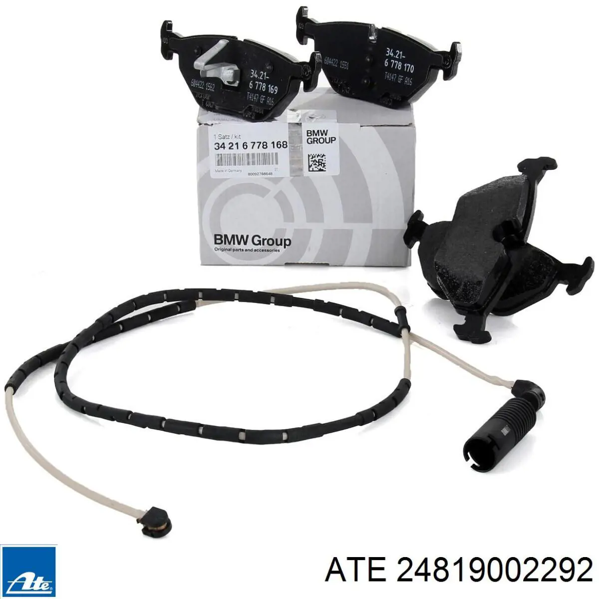 Sensor de desgaste de pastillas de freno trasero 001068 Road House
