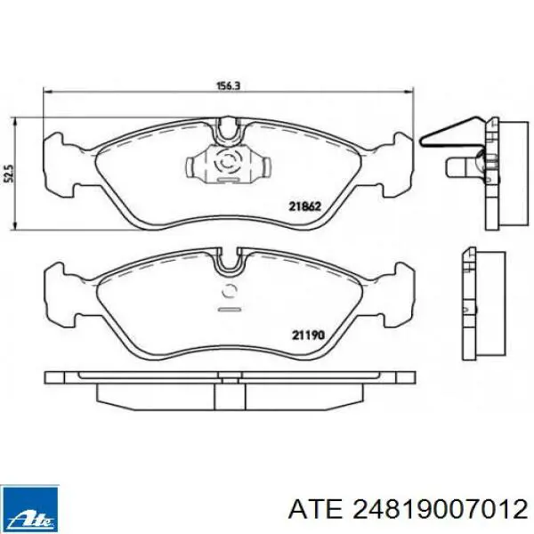 Comprar 001006 Road House Sensor de desgaste de las pastillas de freno delanteras