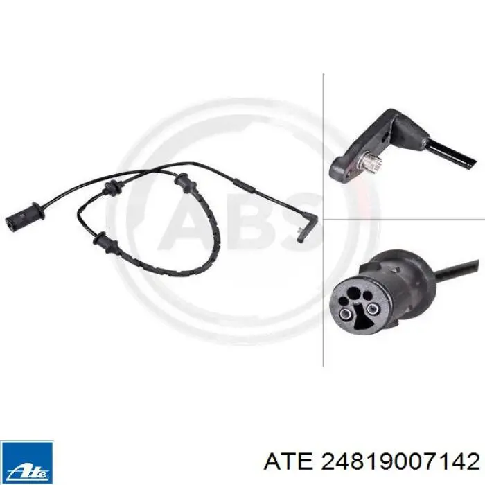 Comprar 001030 Road House Sensor de desgaste de las pastillas de freno delanteras