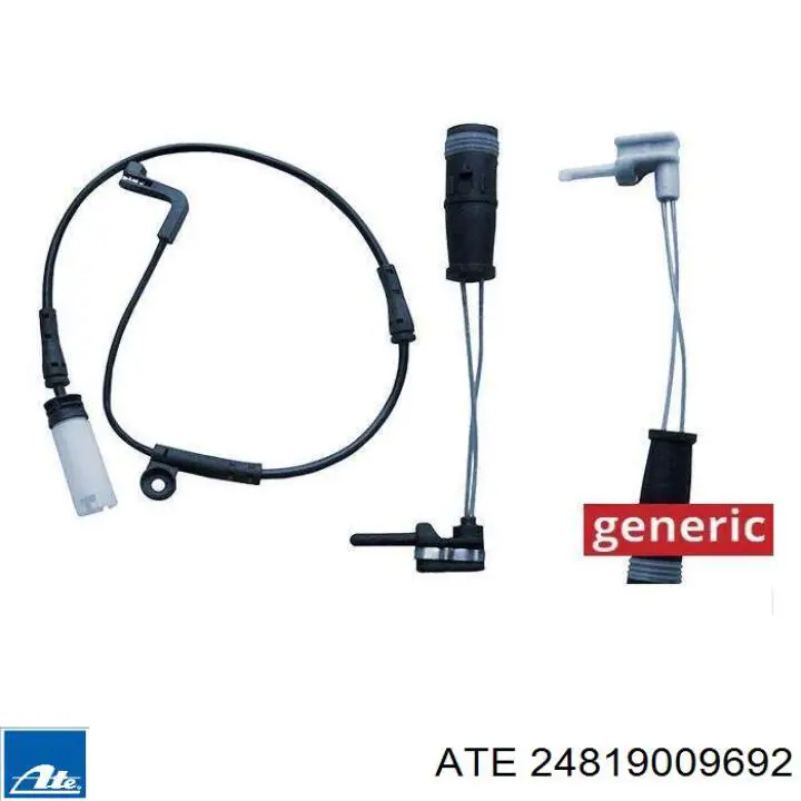 Comprar 30104919 Swag Sensor de desgaste de pastillas de freno trasero