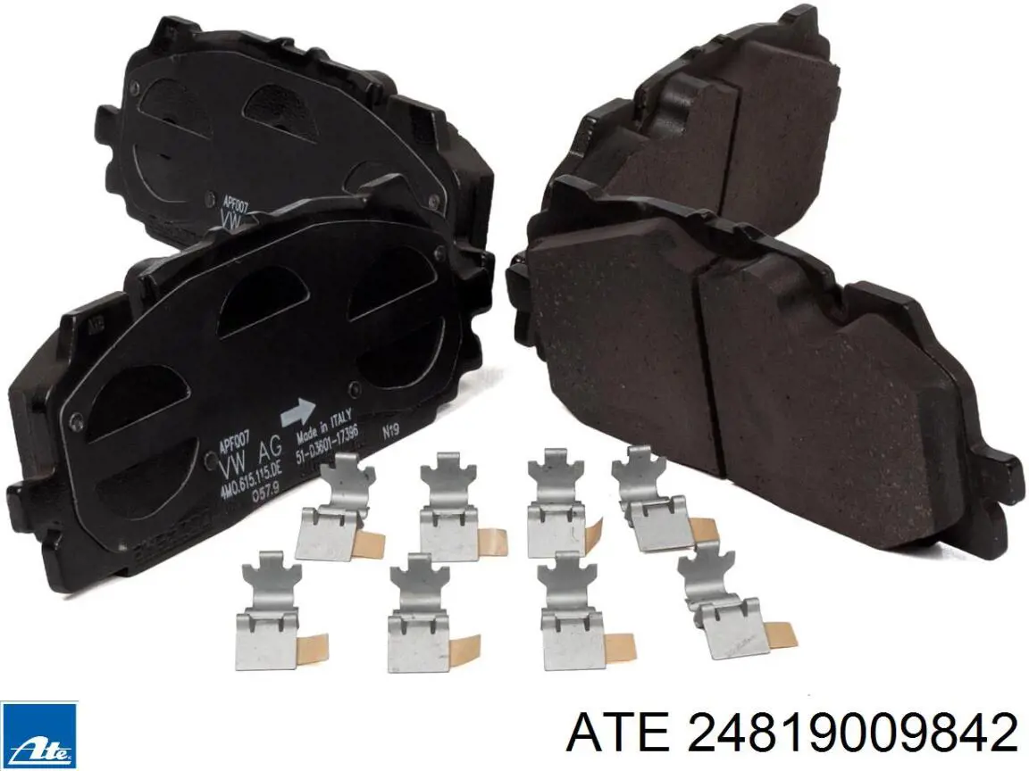 Sensor de desgaste de las pastillas de freno delanteras 882064 Triclo