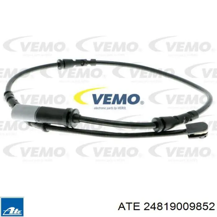 Sensor de desgaste de pastillas de freno delantero izquierdo BMW 34356799329