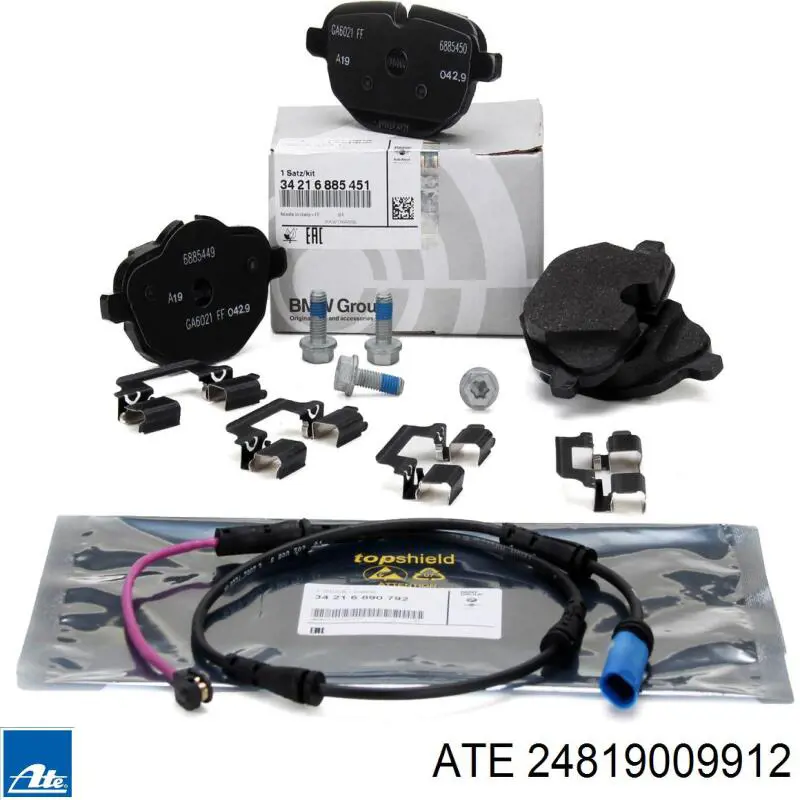 Comprar 882155 Triclo Sensor de desgaste de pastillas de freno trasero