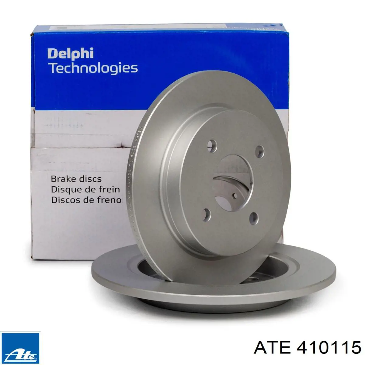 Disco de freno trasero Ford Sierra 1 GBC