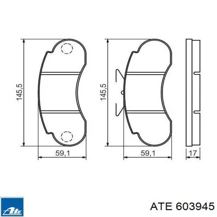 Pastillas de freno traseras Volkswagen Jetta 6 162, 163, AV3, AV2, AY2, AY3