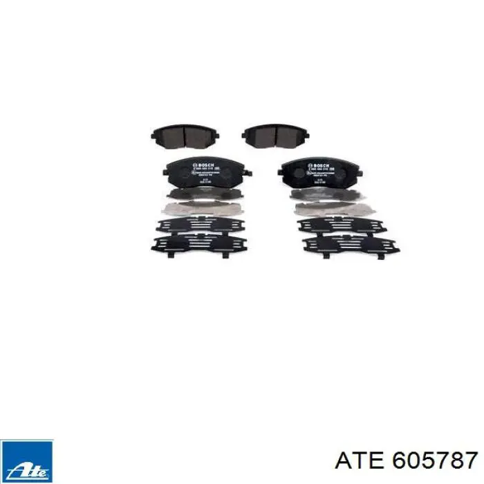 Pastillas de freno delanteras Subaru Impreza 3 GH