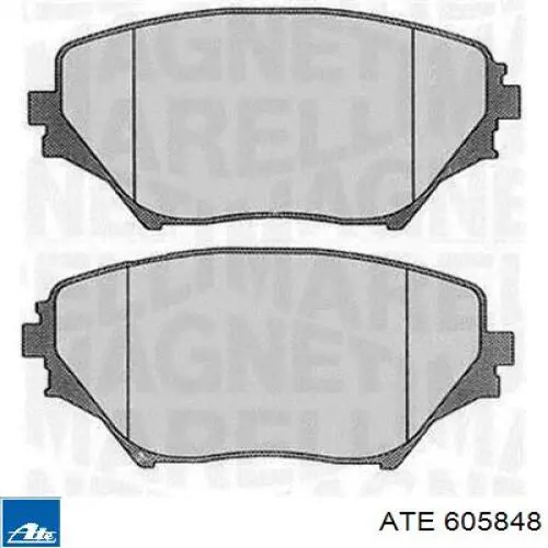 Pastillas de freno delanteras Toyota RAV4 2 XA2