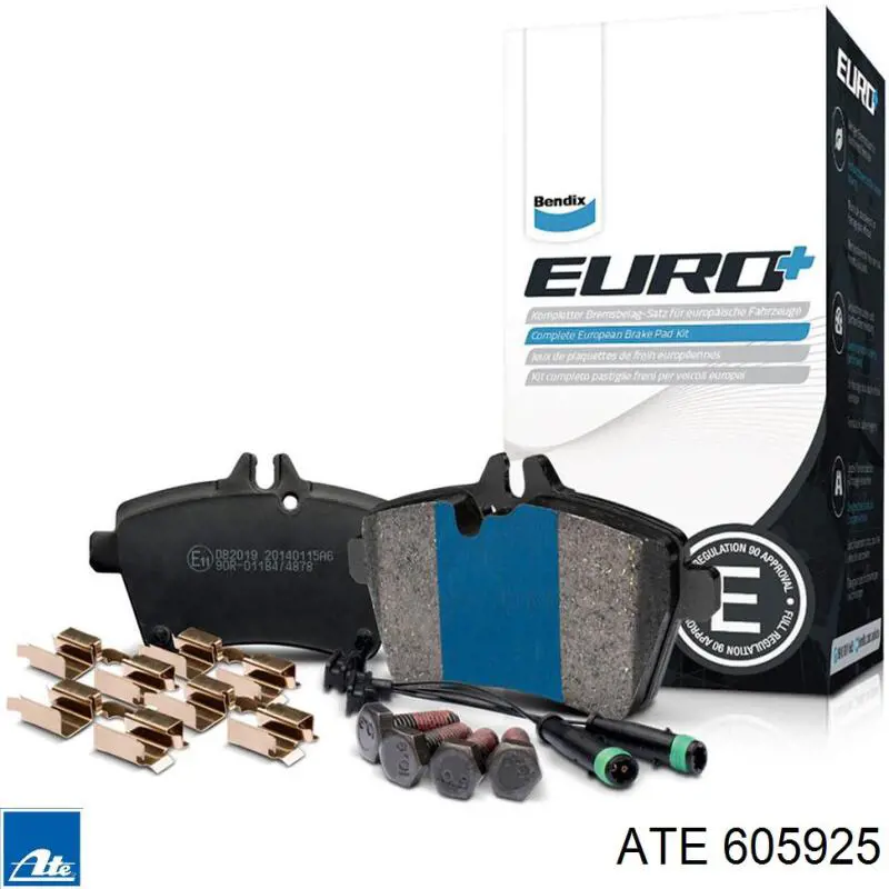 Pastillas de freno delanteras Opel Combo