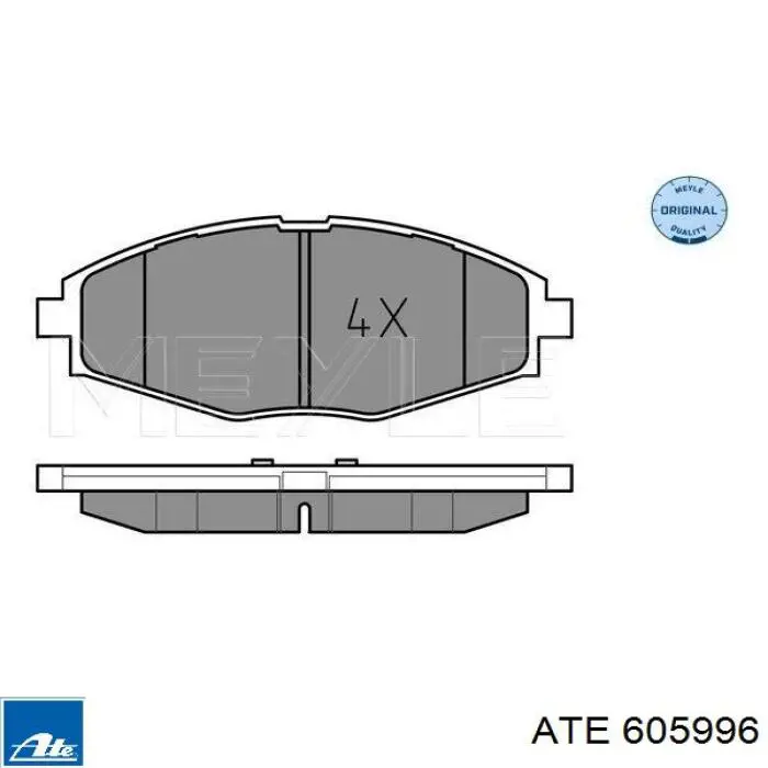 Pastillas de freno delanteras Chevrolet Spark (Matiz) M200, M250