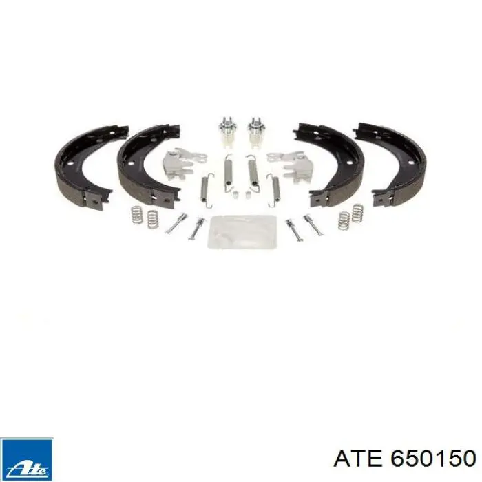 Juego de zapatas de frenos, freno de estacionamiento BMW 5 E28