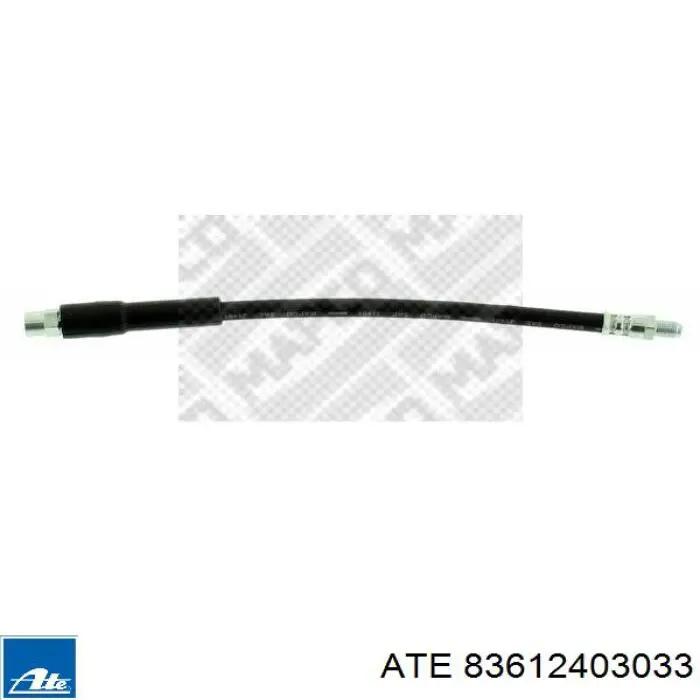 83.6124-0303.3 ATE tubo flexible de frenos trasero