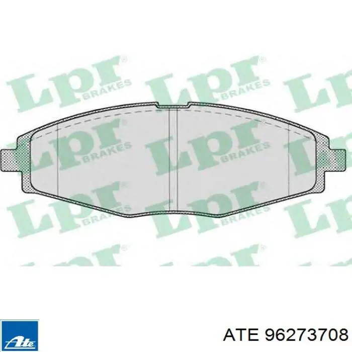 Pastillas de freno delanteras Chevrolet Spark (Matiz) M200, M250