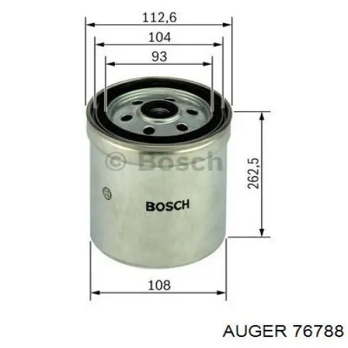 Comprar RD880A Rider Filtro diesel