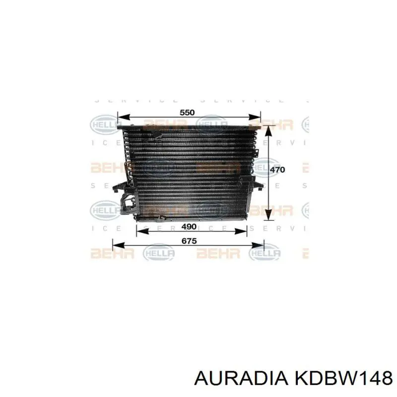 KDBW148 Auradia condensador aire acondicionado