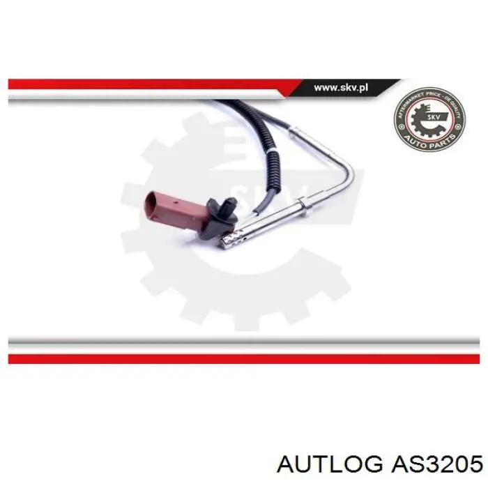 Sensor de temperatura de gases de escape antes del filtro de partículas 03L906088DM VAG
