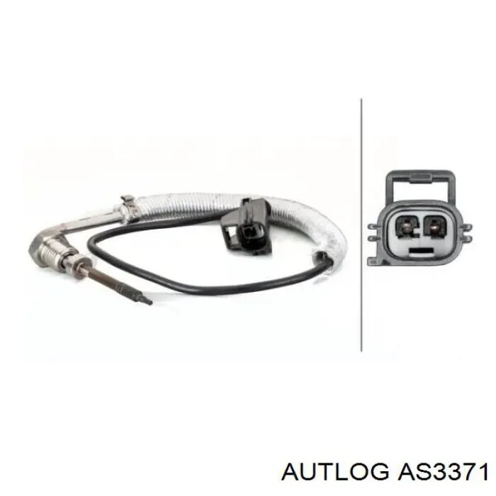 AS3371 Autlog sensor de temperatura, gas de escape, después de catalizador